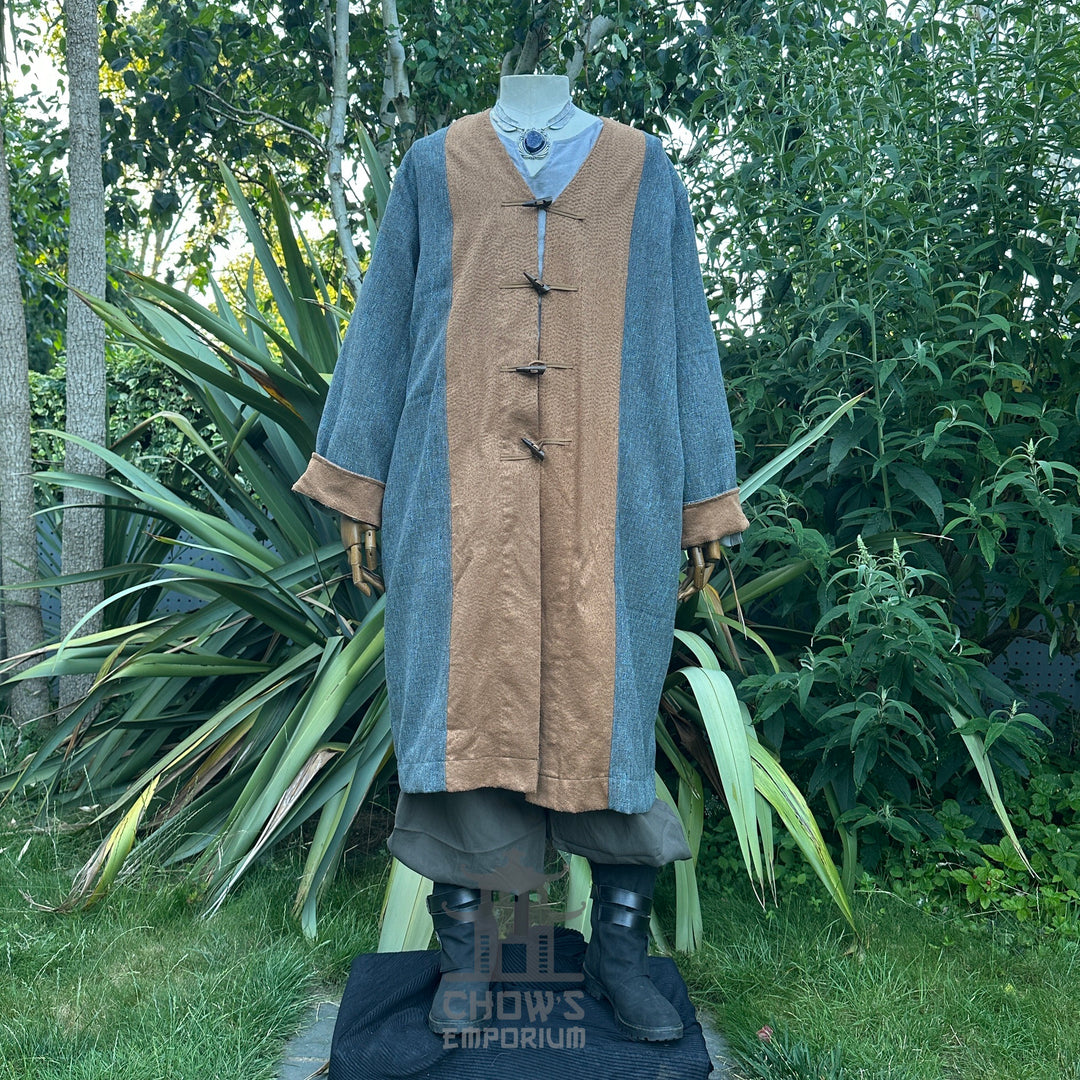 Pirate Coat in Blue & Brown