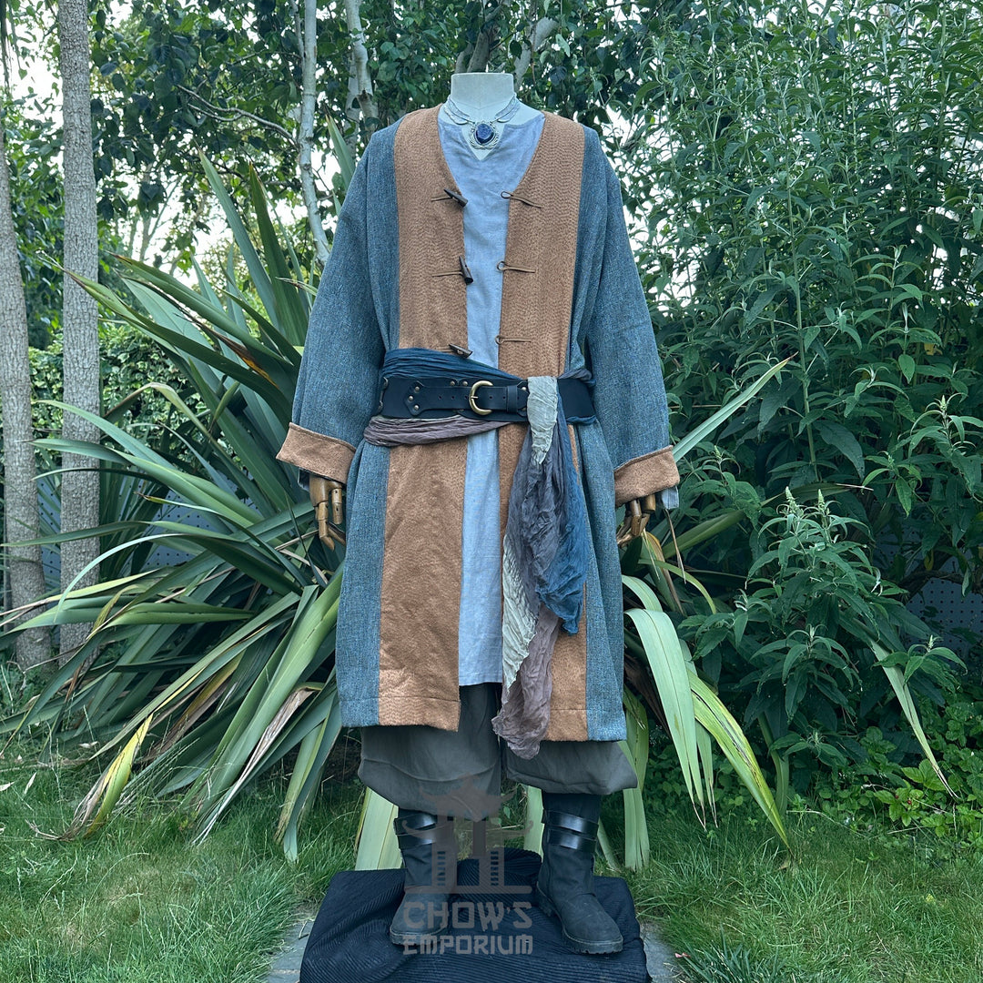 Pirate Coat in Blue & Brown