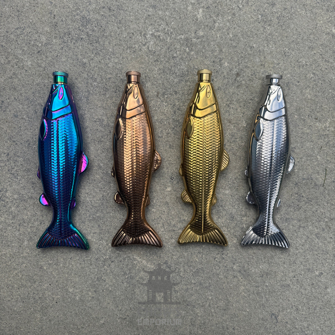Fish-Shape 5oz Hip Flask
