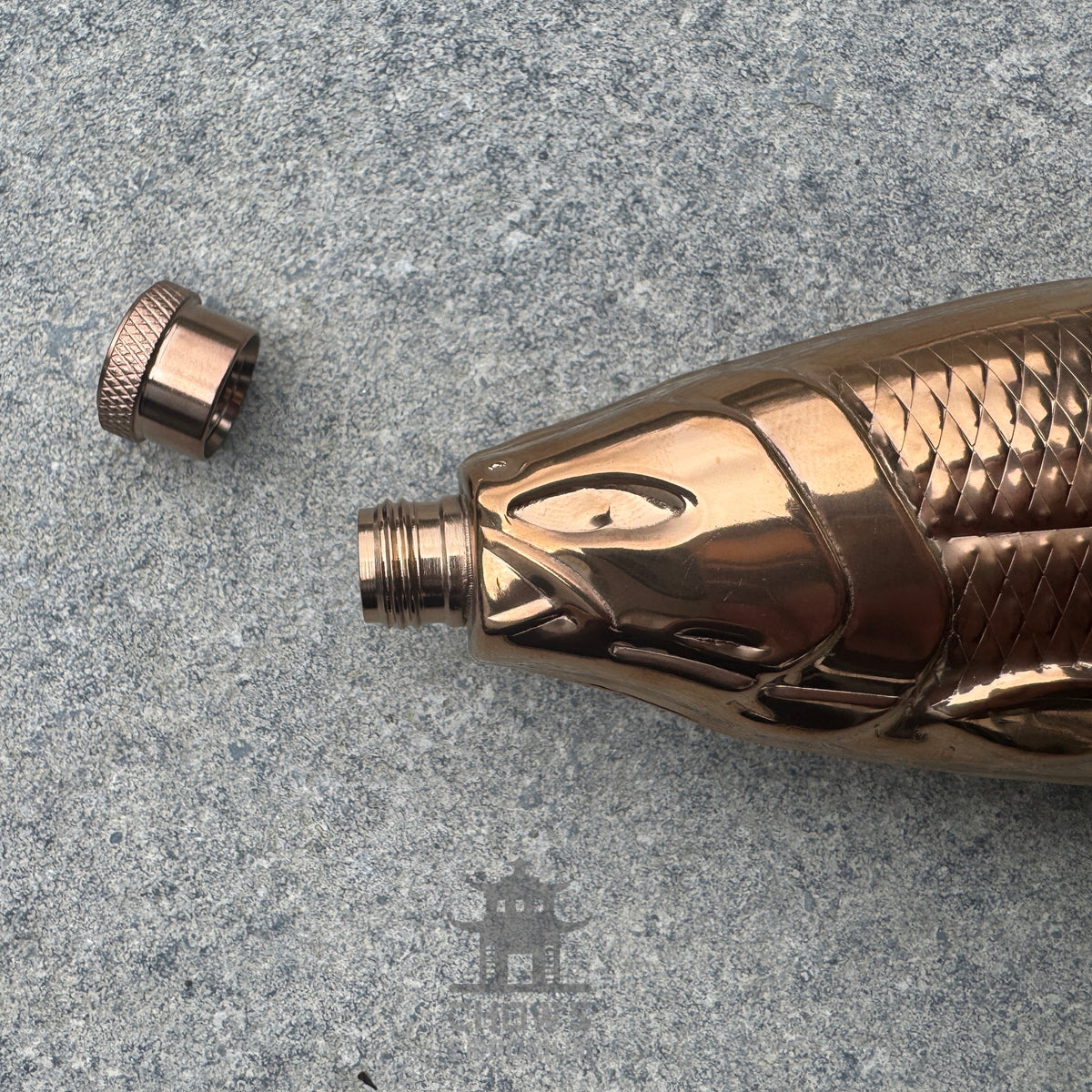 Fish-Shape 5oz Hip Flask