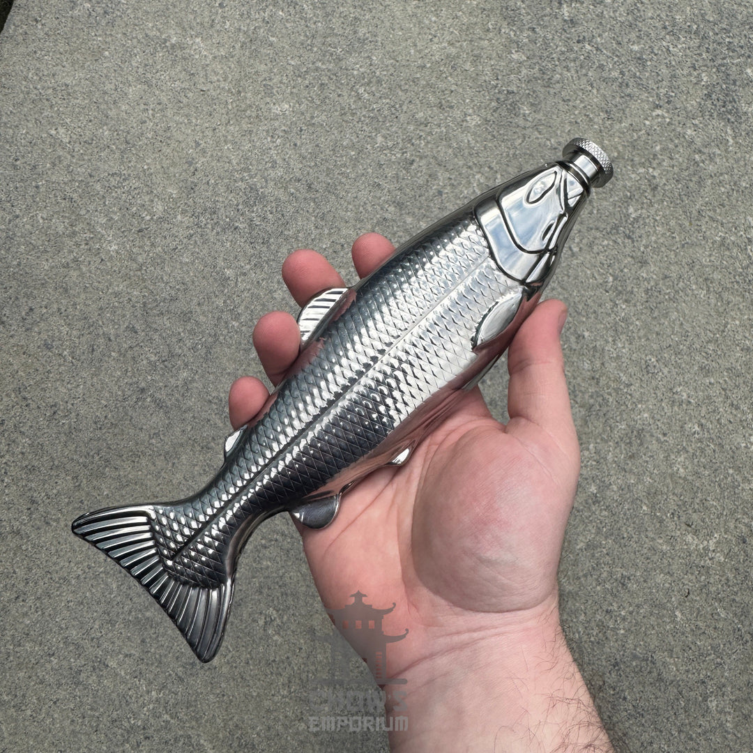 Fish-Shape 5oz Hip Flask