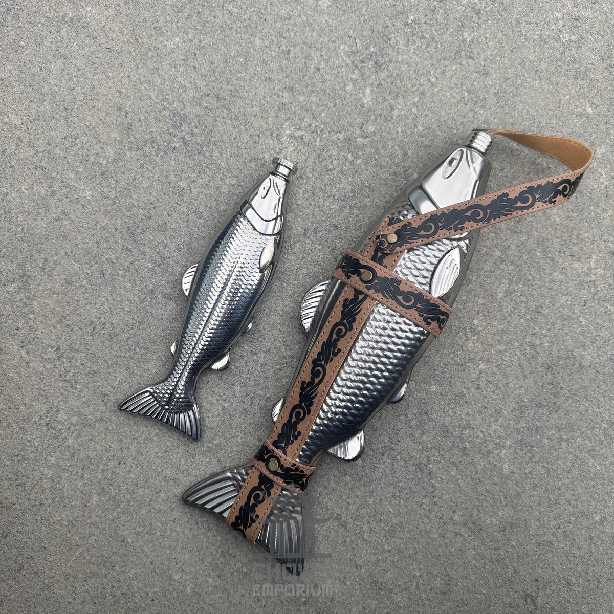 Fish-Shape 5oz Hip Flask