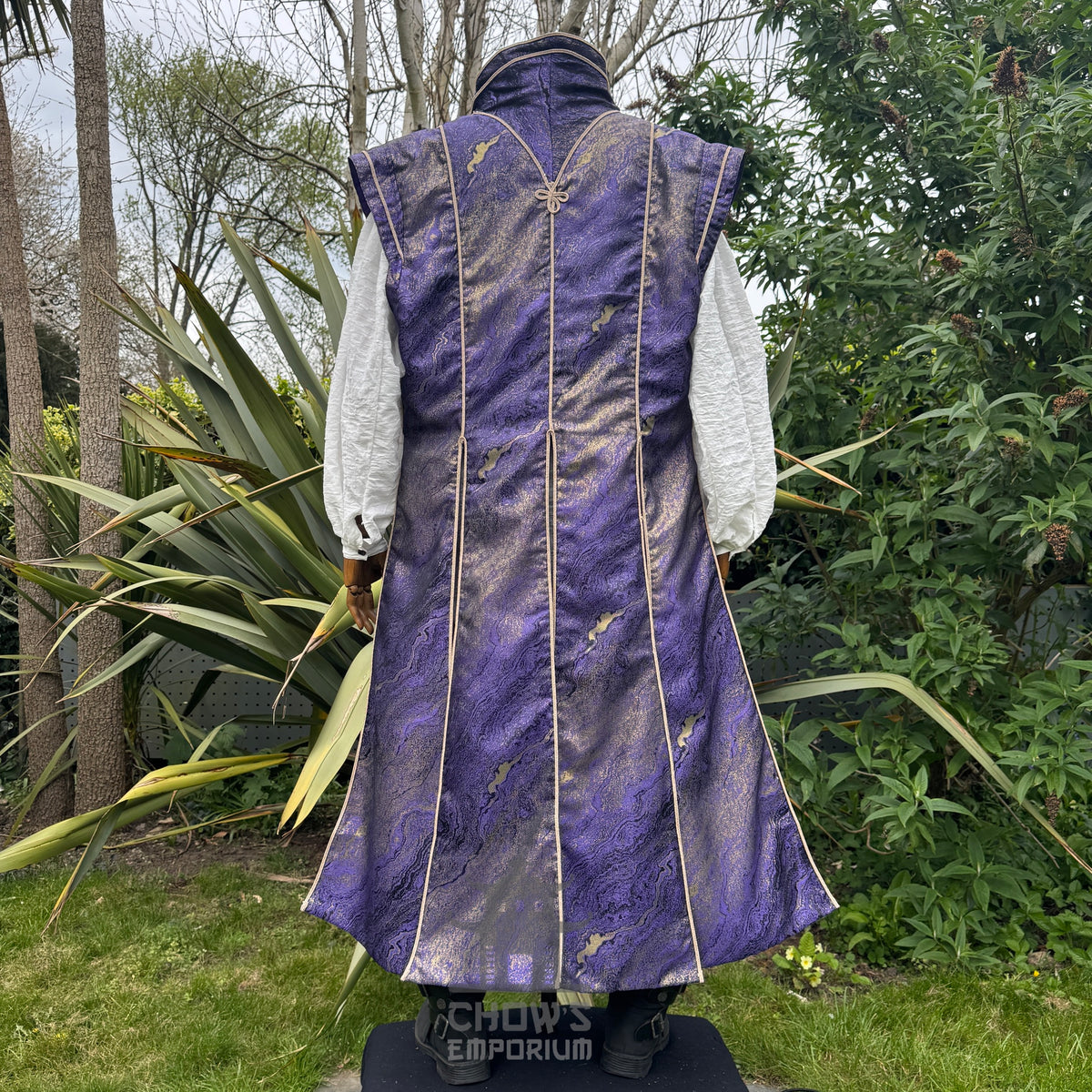 Sorcerers Robe in Purple & Gold