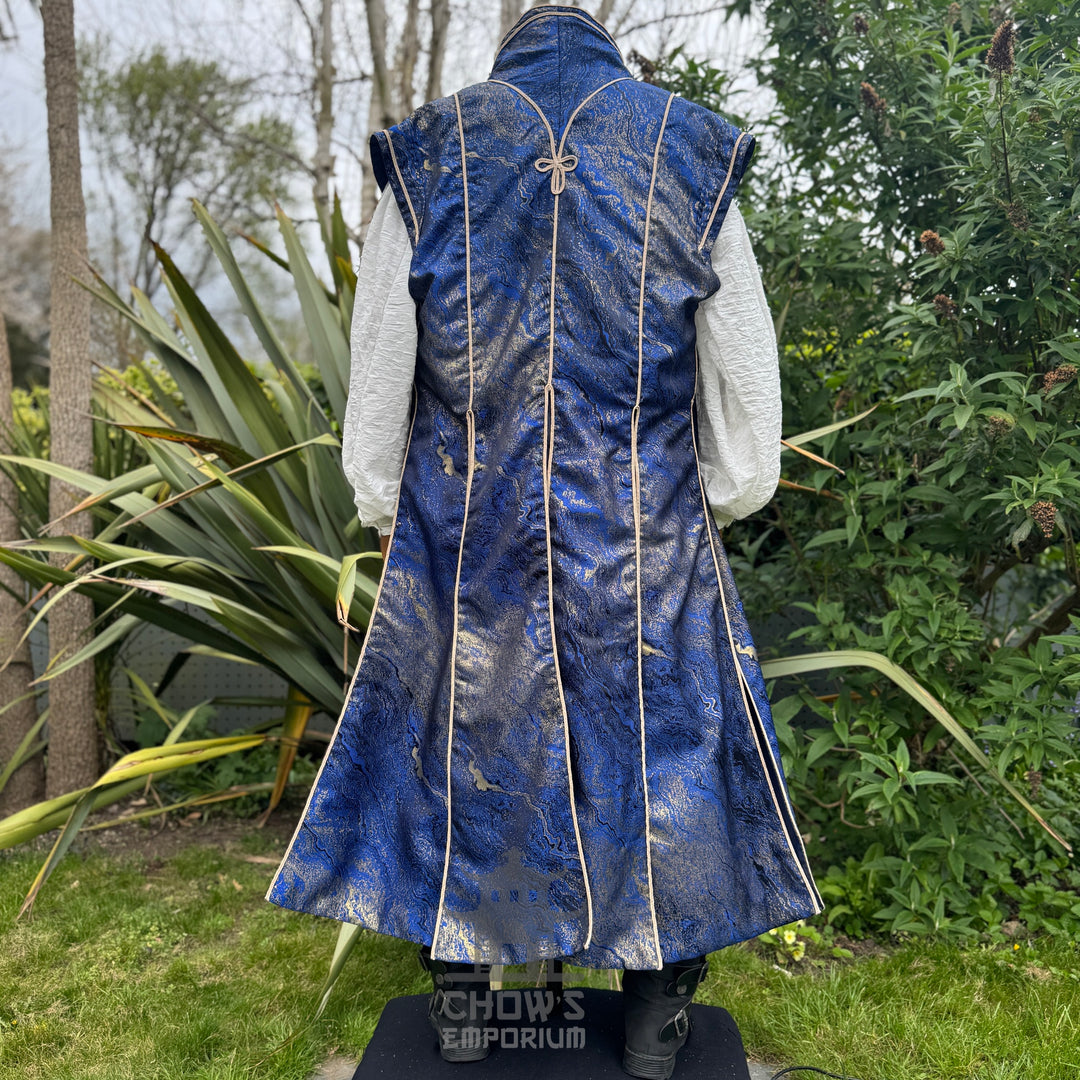 Sorcerers Robe in Blue & Gold