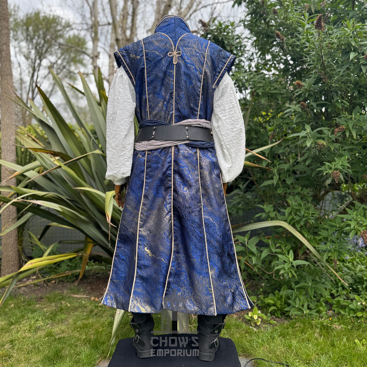 Sorcerers Robe in Blue & Gold