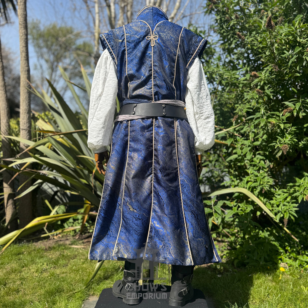 Sorcerers Robe in Blue & Gold