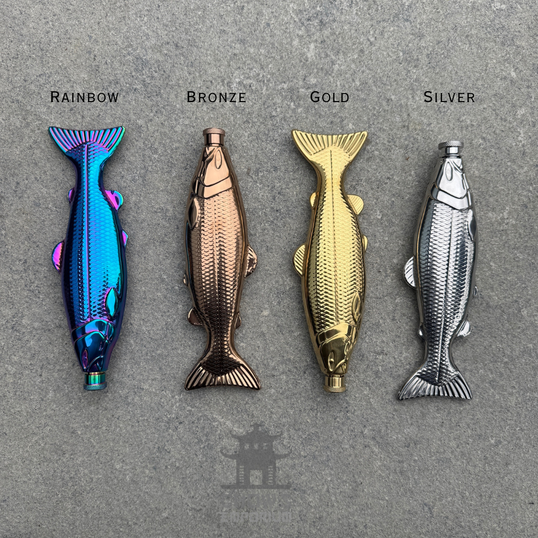 Fish-Shape 5oz Hip Flask