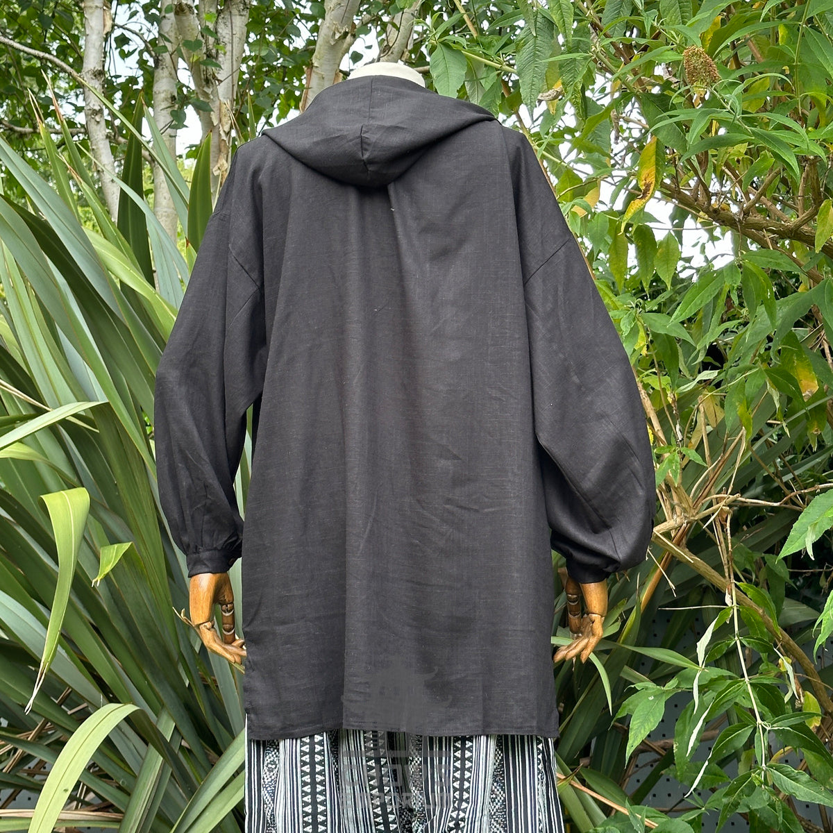 The Spellcaster LARP Set - 3+ pieces (Hooded Sleeveless Robe, Shirt &amp; Sash)