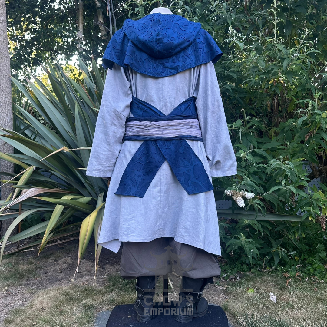 Blue Lightweight Scarf Hood