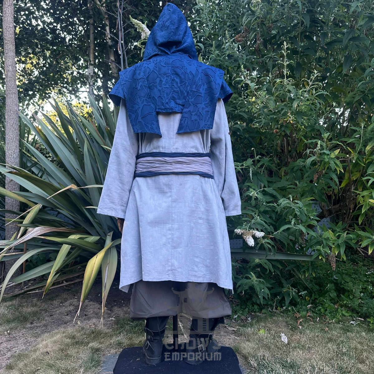 Blue Lightweight Scarf Hood