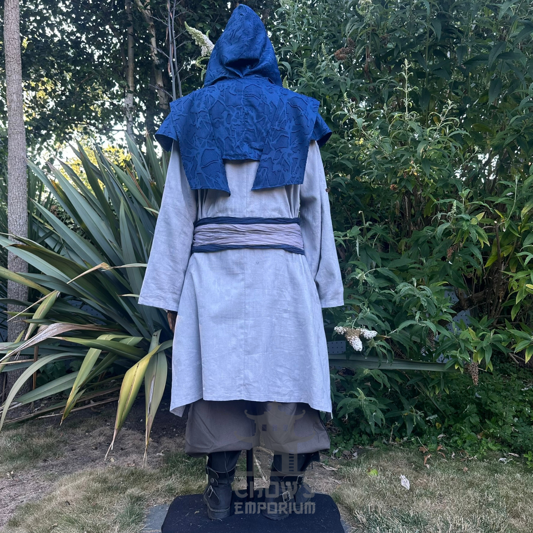 Blue Lightweight Scarf Hood