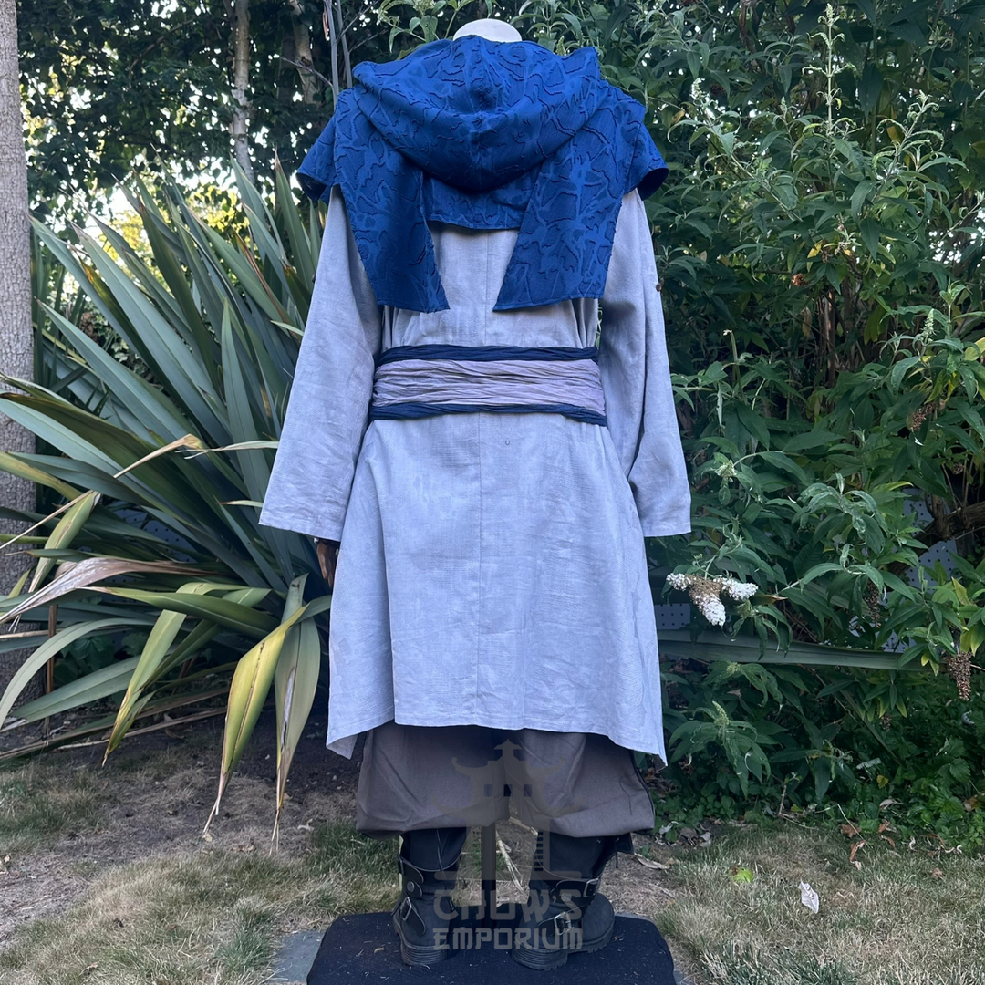 Blue Lightweight Scarf Hood