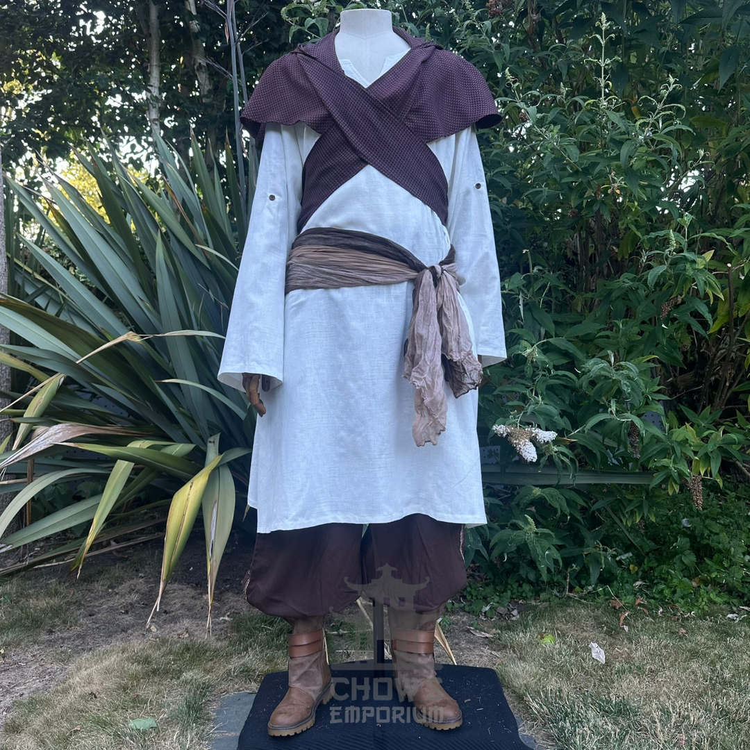Brown Lightweight Scarf Hood
