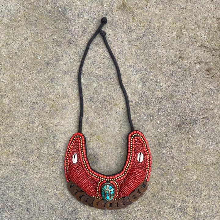 Maasai Bead Necklace - LARP Costume Jewellery - Chows Emporium Ltd