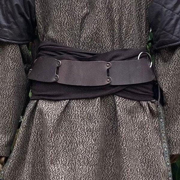 The Magnificent LARP Belt - Brown Buffalo Leather - Gift Ideas - Chows Emporium Ltd