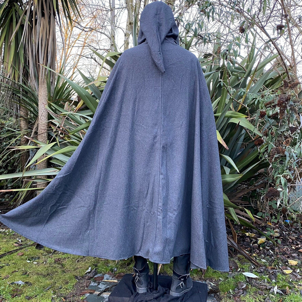 Curse Breaker LARP Outfit - 4 Piece Set; Cloak in Grey, Gambeson, Tunic, Viking Pants - Chows Emporium Ltd